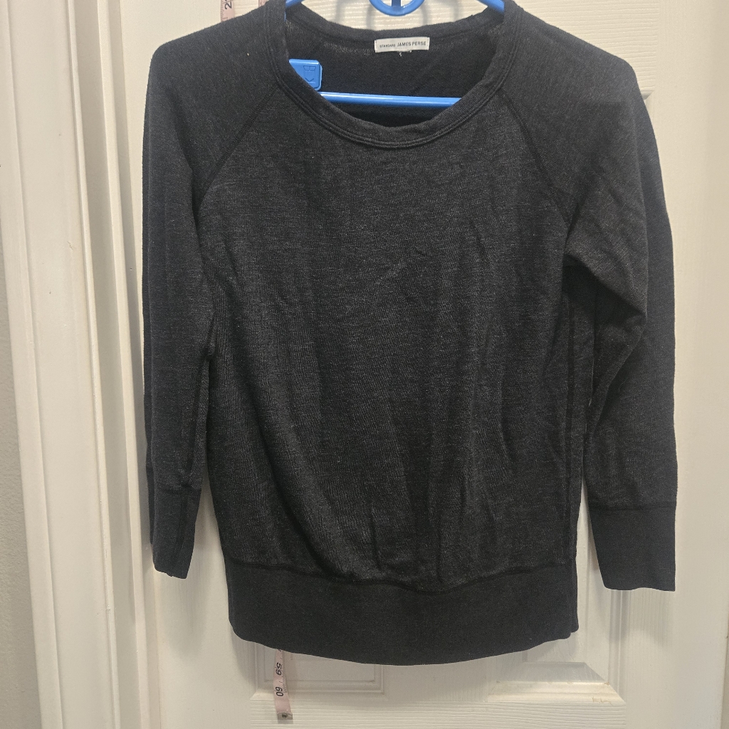 James Perse Wxt3168 Sweatshirt Size S